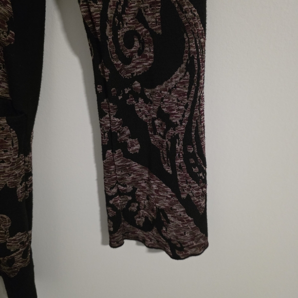 Free People Black and Pink Patterned Tunic - Picture 3 of 11